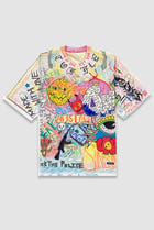 Handpainted Graffiti T-shirt view 1