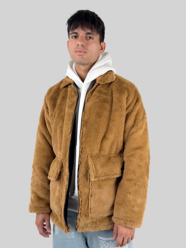 Toffle — Brown Fur Jacket