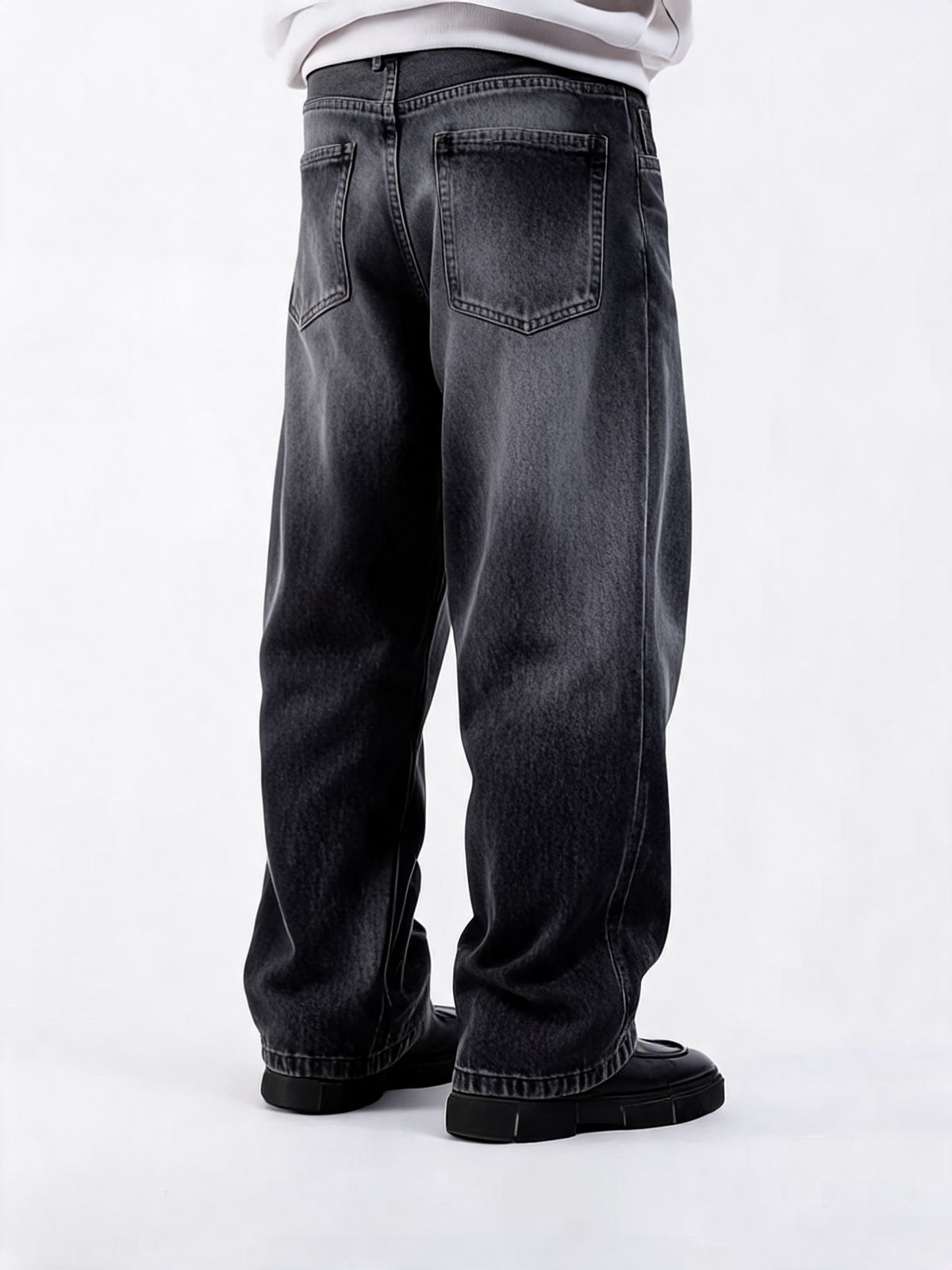 Black vintage Jeans - image 4