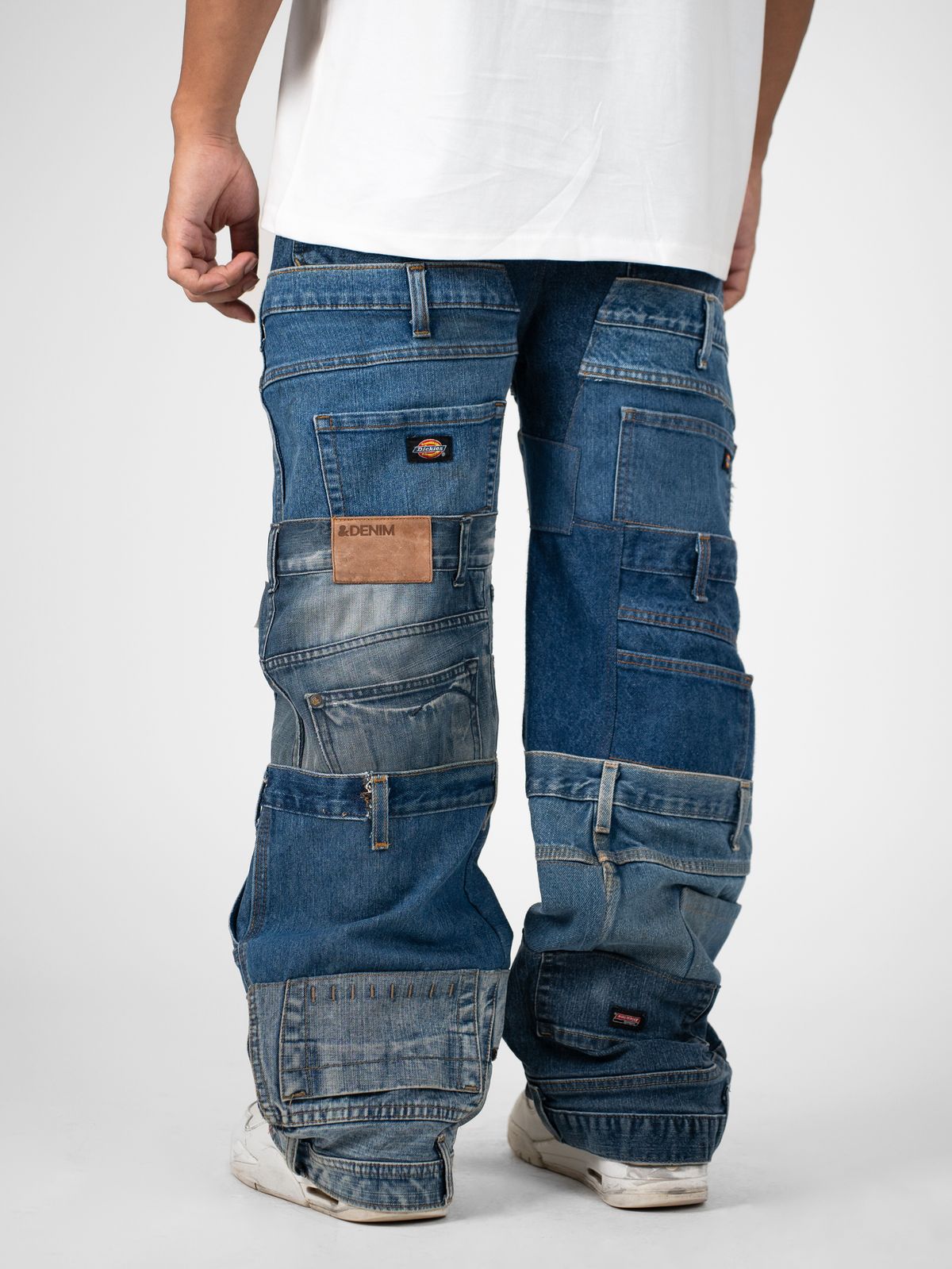 Blue Layered Jeans - image 2