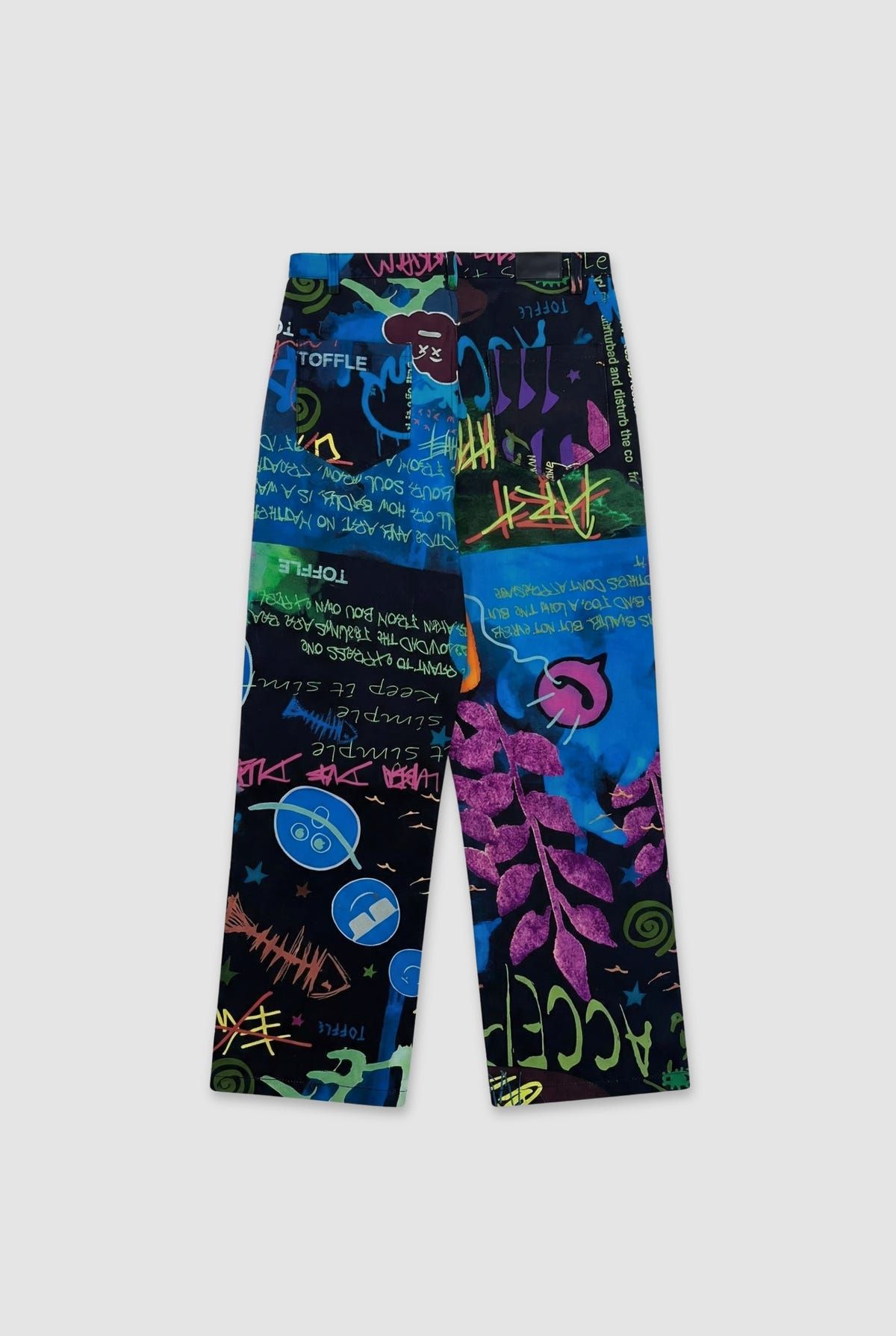 Graffiti Black Jeans - image 3