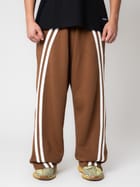 Brown Curved Joggers view 3