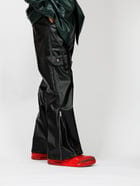 Leather Utility Jeans view 3