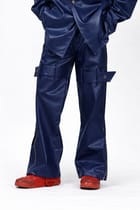 Leather Utility Jeans view 8