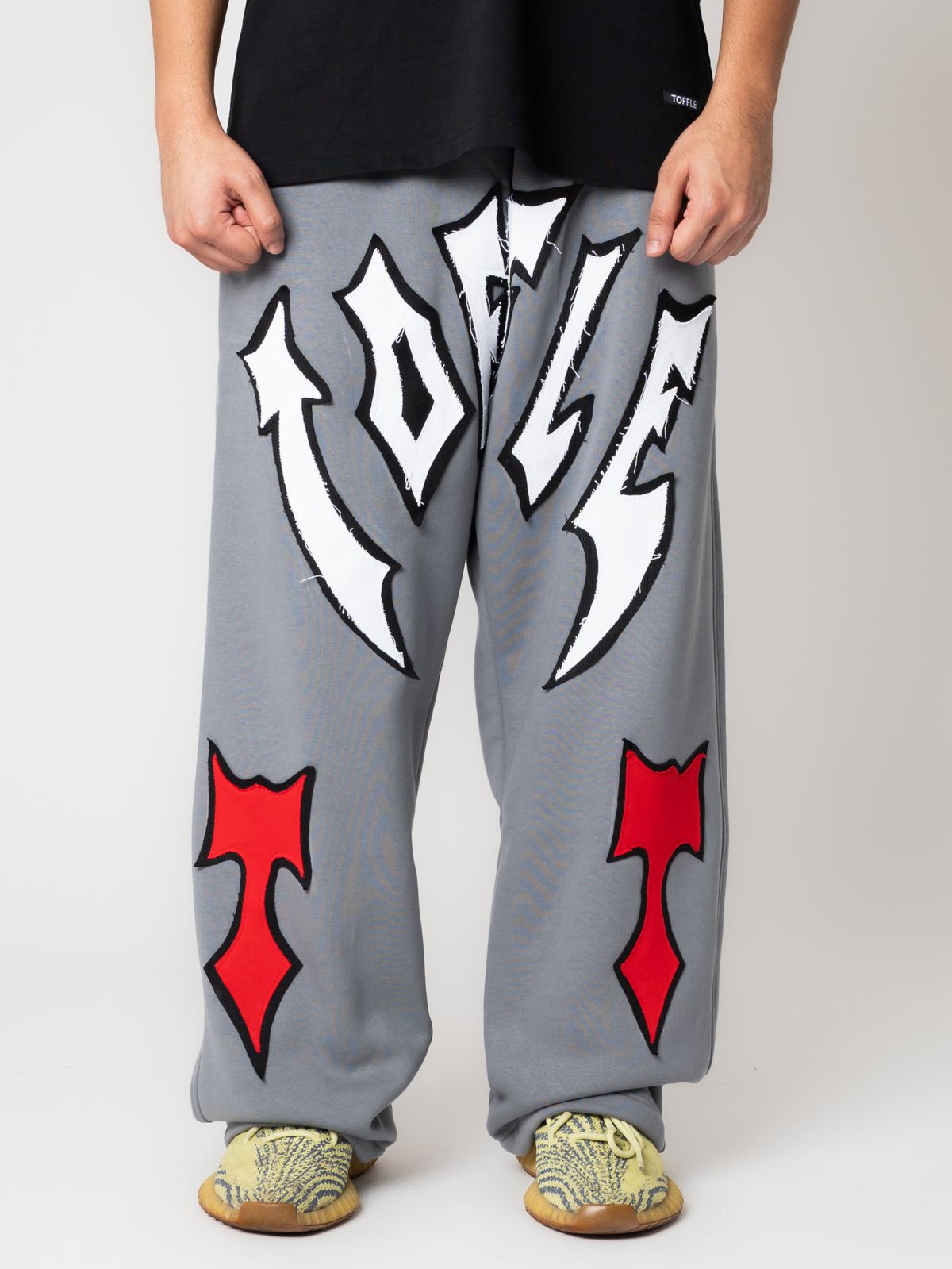 Charcoal Goth Joggers - image 3