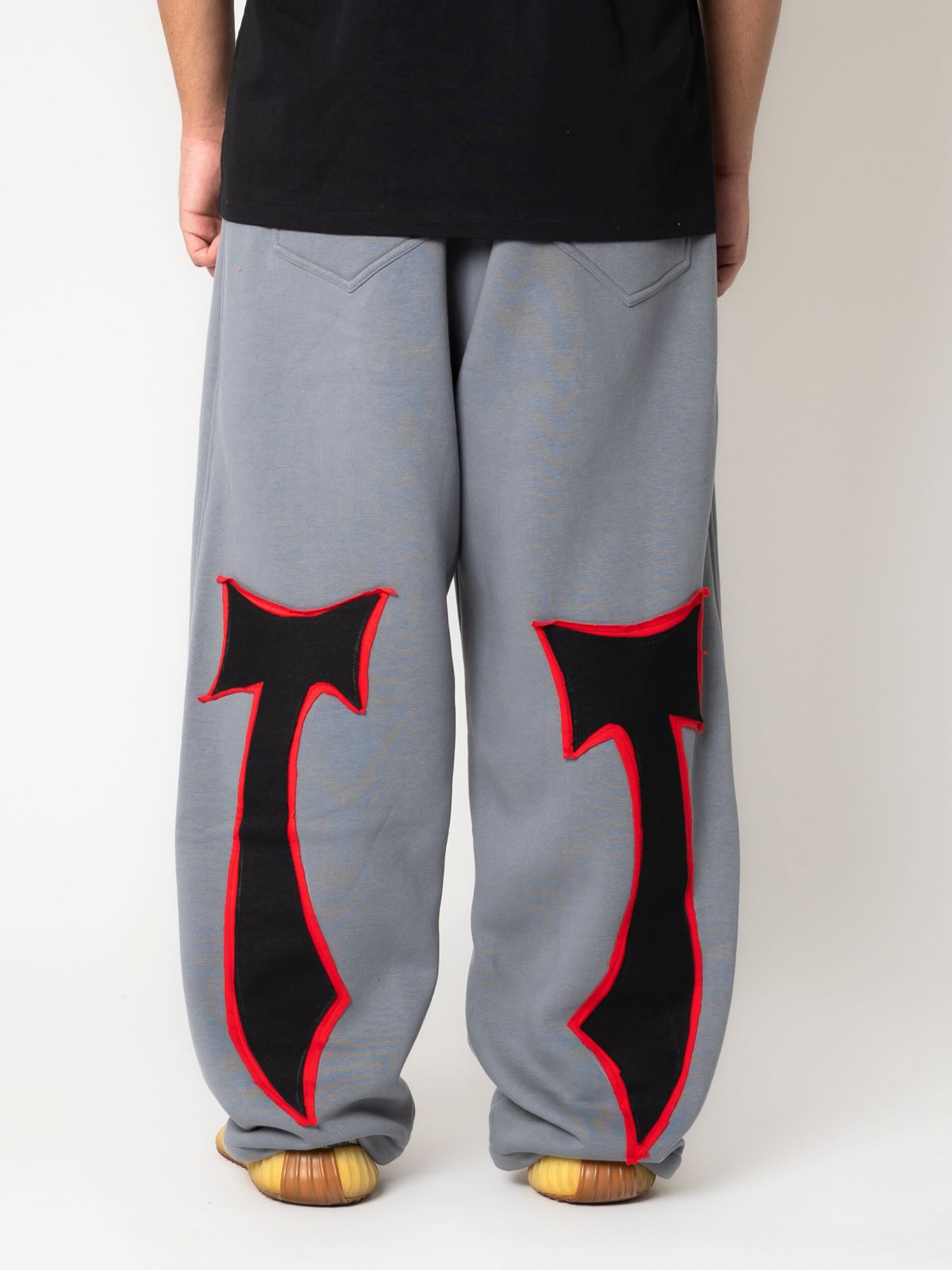 Charcoal Goth Joggers - image 4