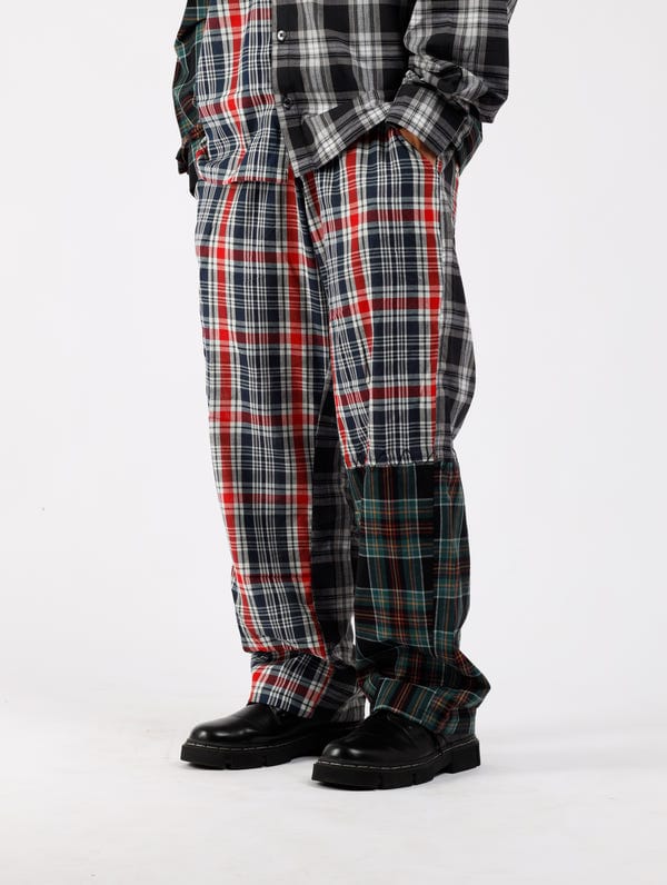 Toffle — Panel Check Joggers