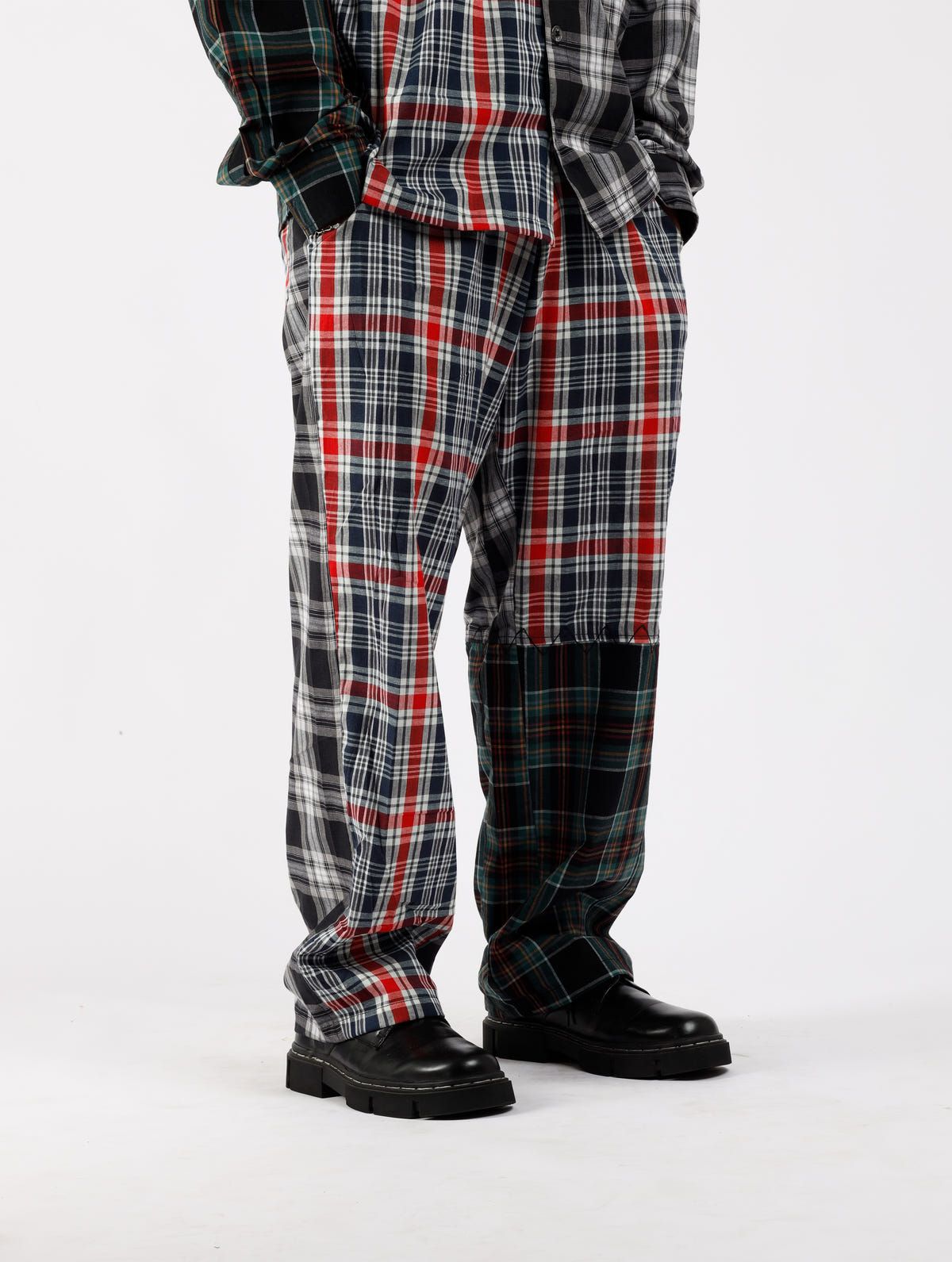 Panel Check Joggers - image 2