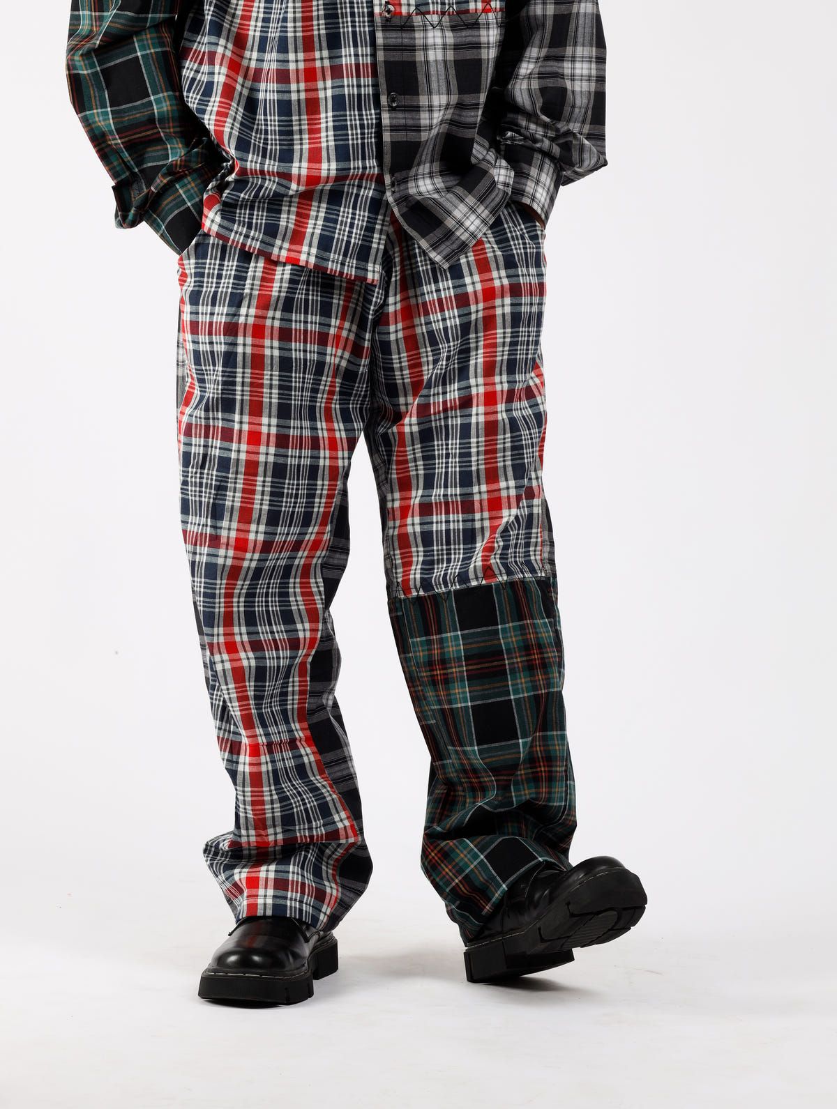 Panel Check Joggers - image 3