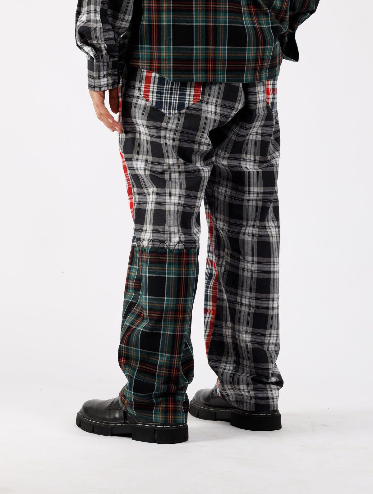 Panel Check Joggers - image 4