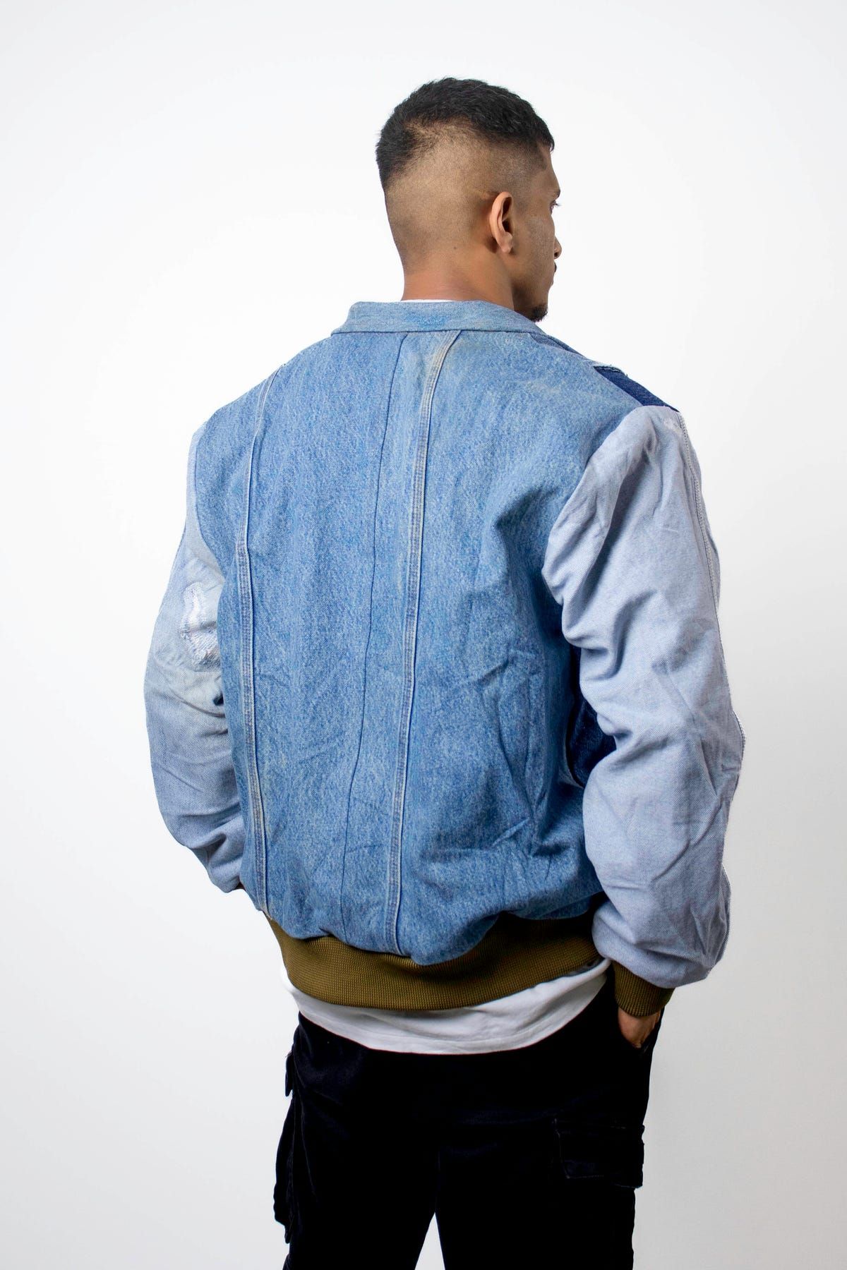 Reconstructed Blue Jacket - image 3