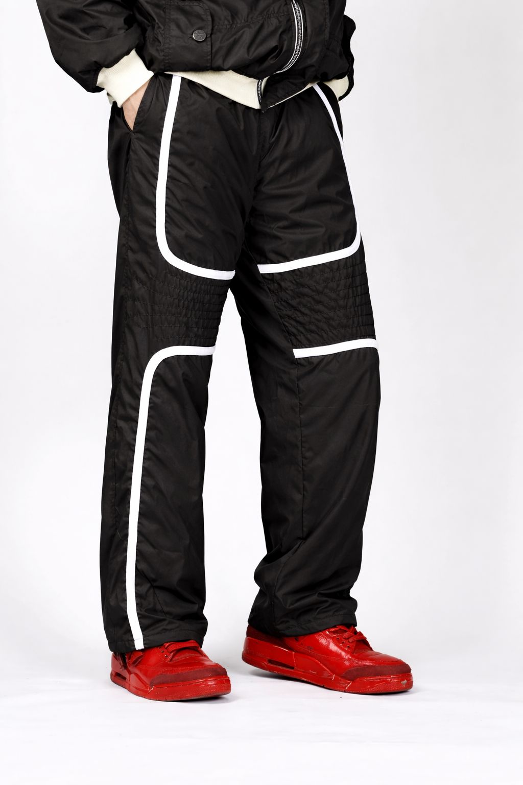 Nylon Athletic Joggers - image 4
