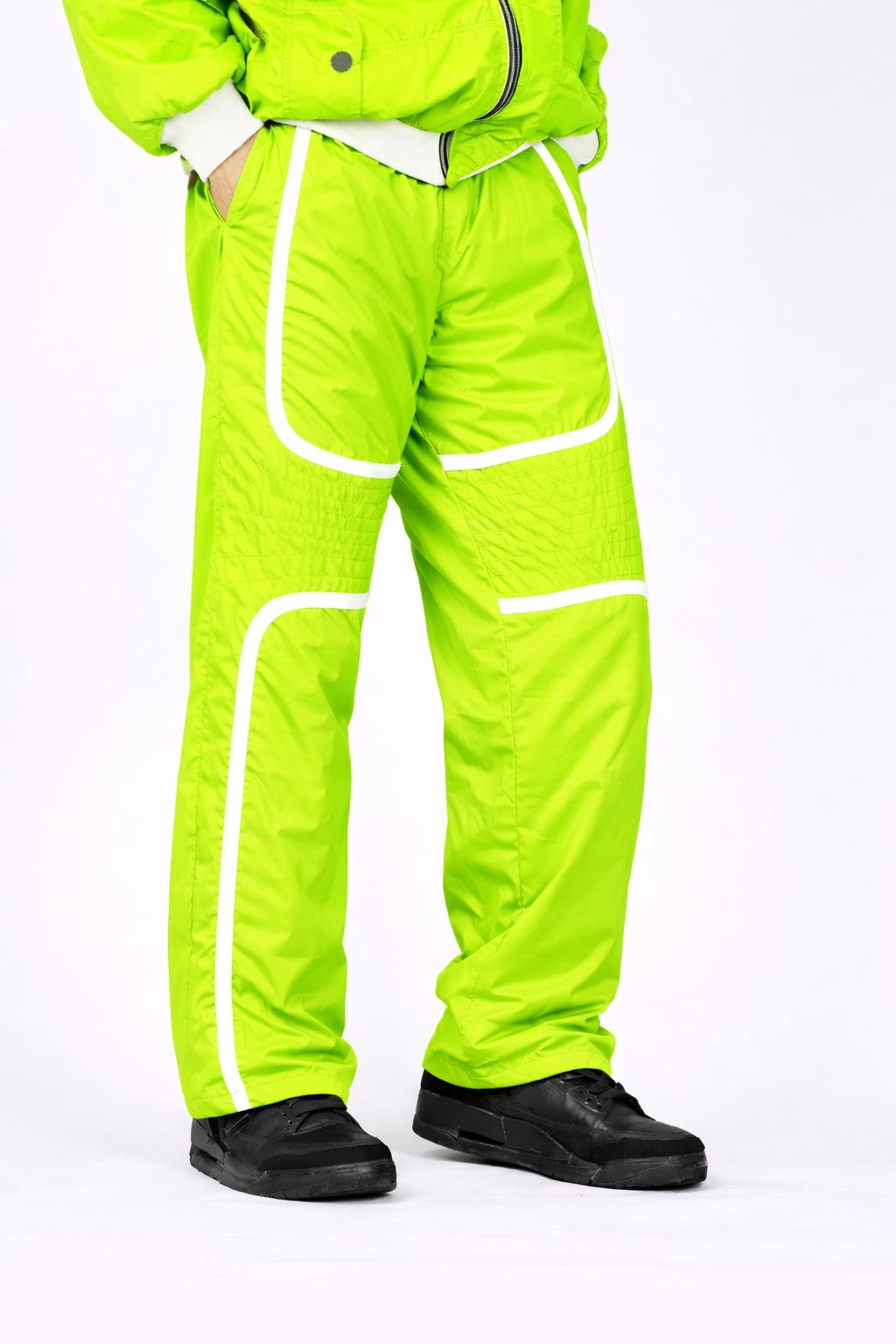 Nylon Athletic Joggers - image 10