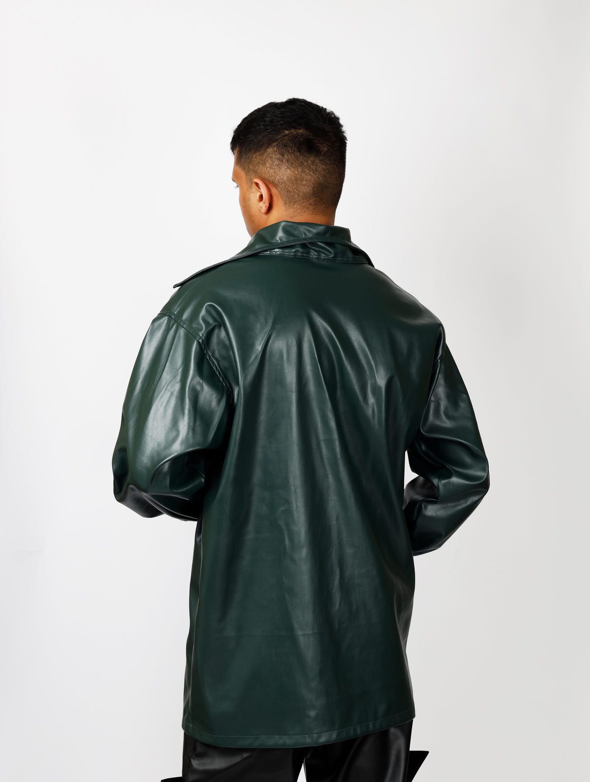Leather Overall Jacket - image 2