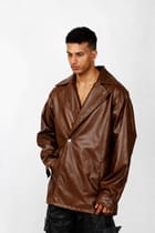 Leather Overall Jacket view 4