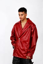 Leather Overall Jacket view 7