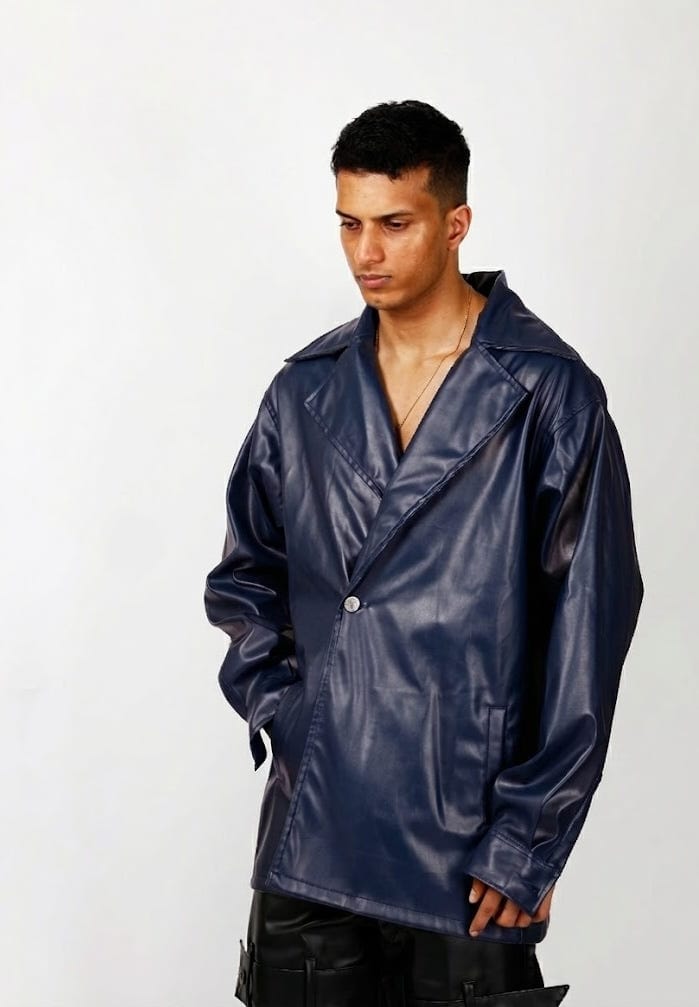 Leather Overall Jacket - image 8