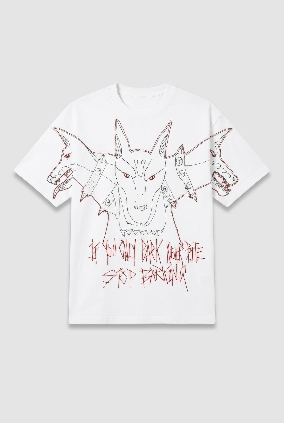 White Barking T-shirt - image 1
