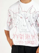 White Barking T-shirt view 3