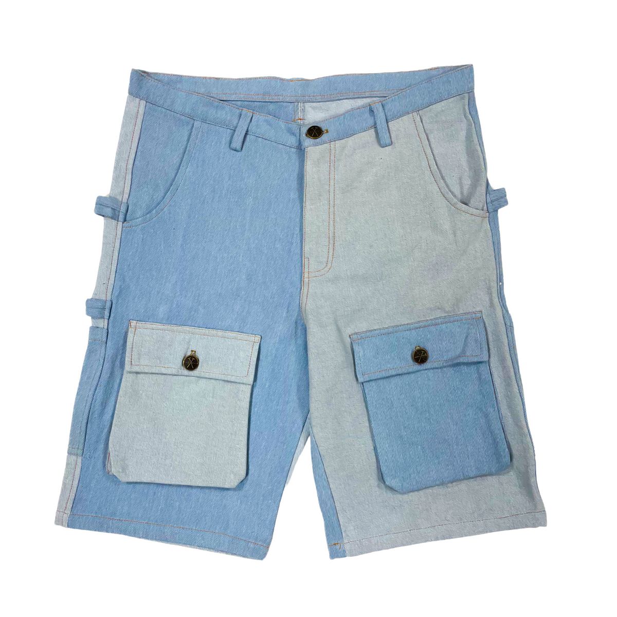 Denim Carpenter Shorts - image 5