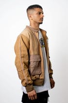 Reconstructed Brown Jacket view 2