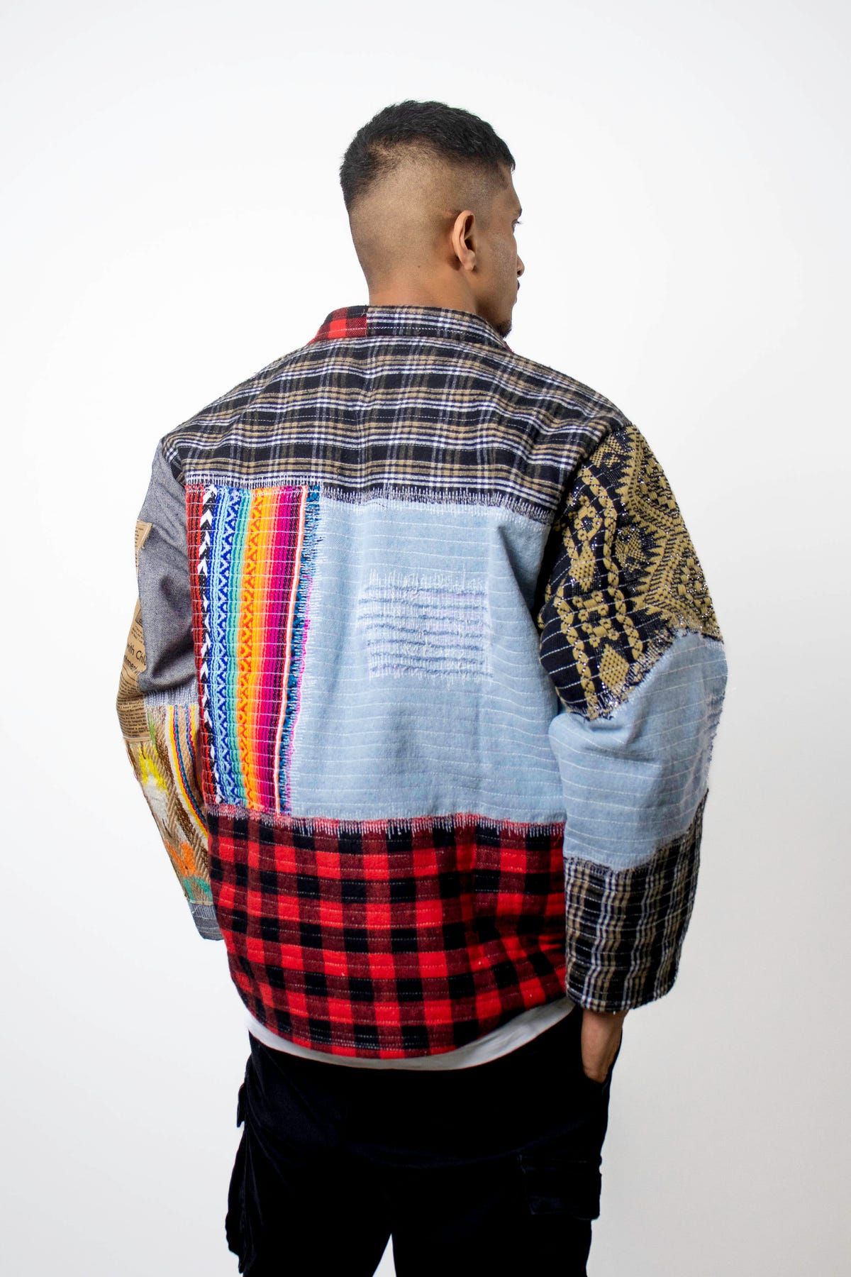 Ethnic Patchwork Jacket - image 3
