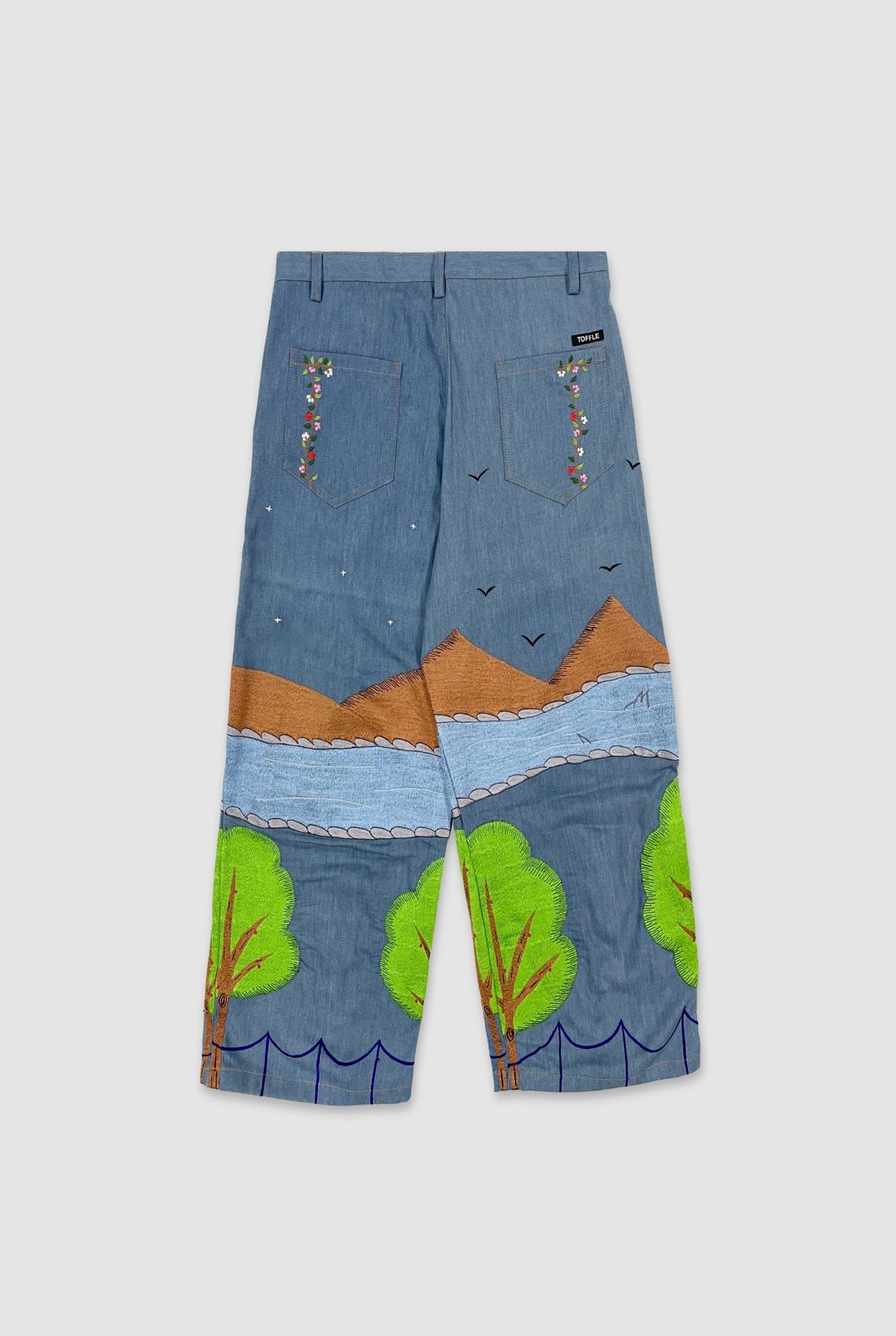 Embroidered Childlike Jeans - image 2