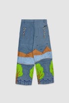 Embroidered Childlike Jeans view 2