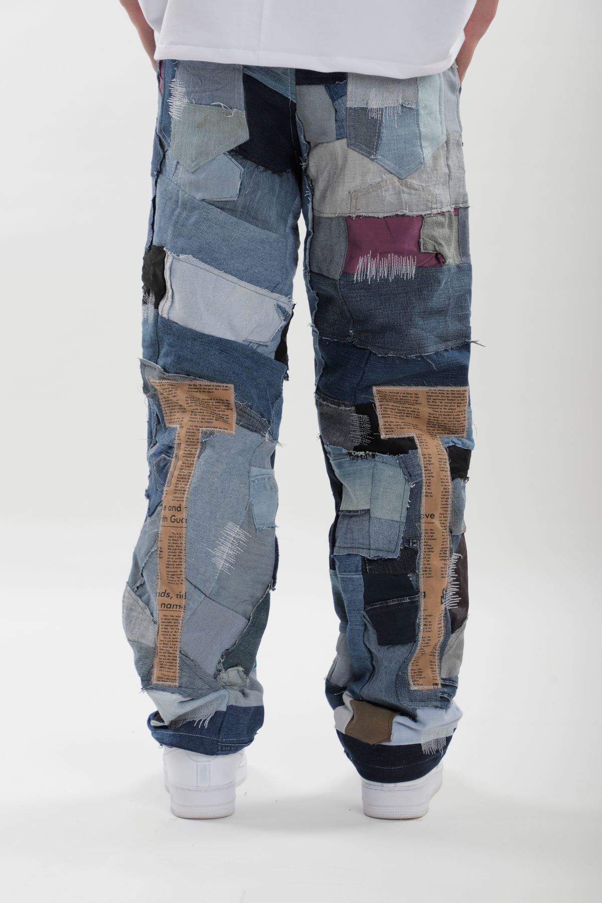 Denim Upcycled Jeans - image 4