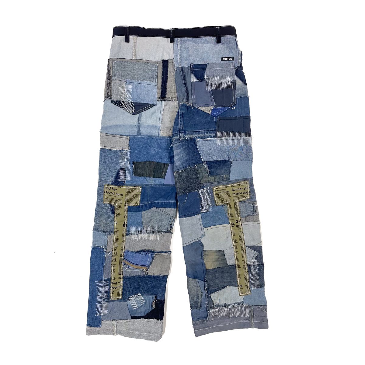 Denim Upcycled Jeans - image 8