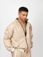 Nylon Athletic Bomber Jacket view 2