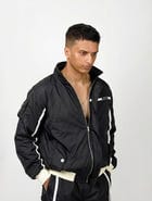 Nylon Athletic Bomber Jacket view 5