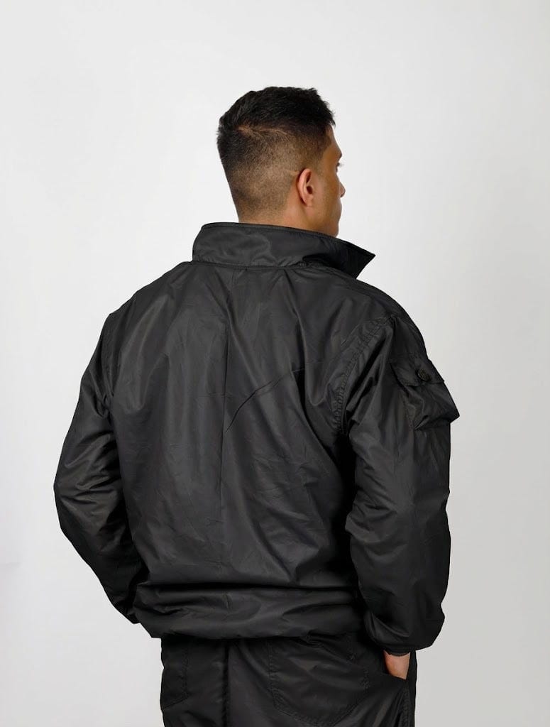 Nylon Athletic Bomber Jacket - image 6
