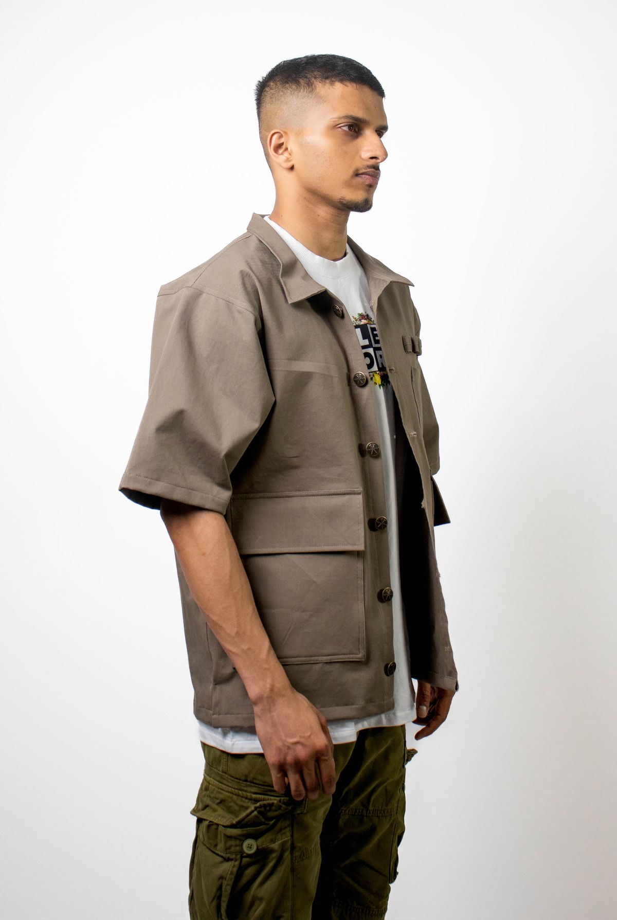 Workwear Brown Shirt - image 2