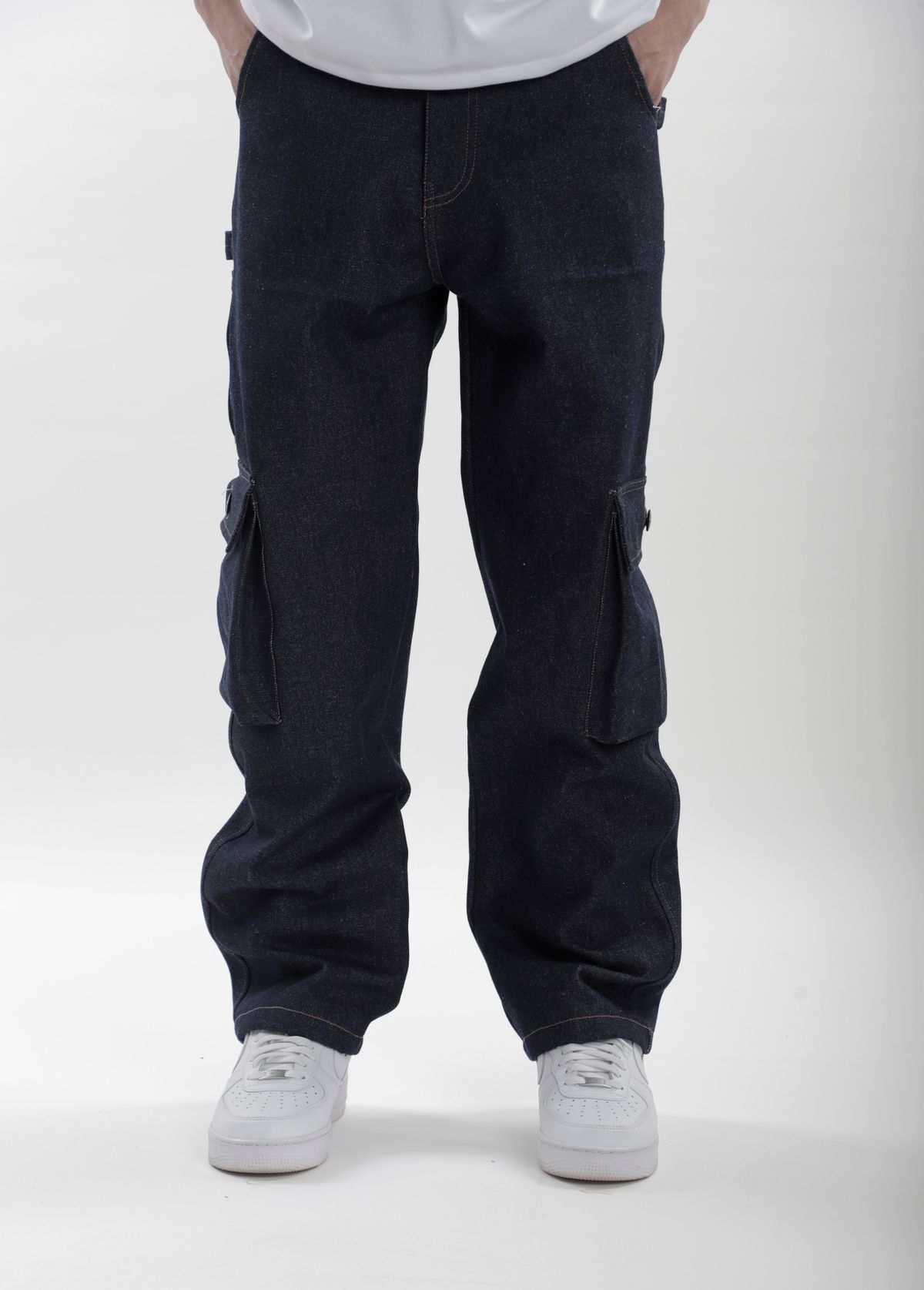 Raw Indigo Carpenter Jeans - image 3