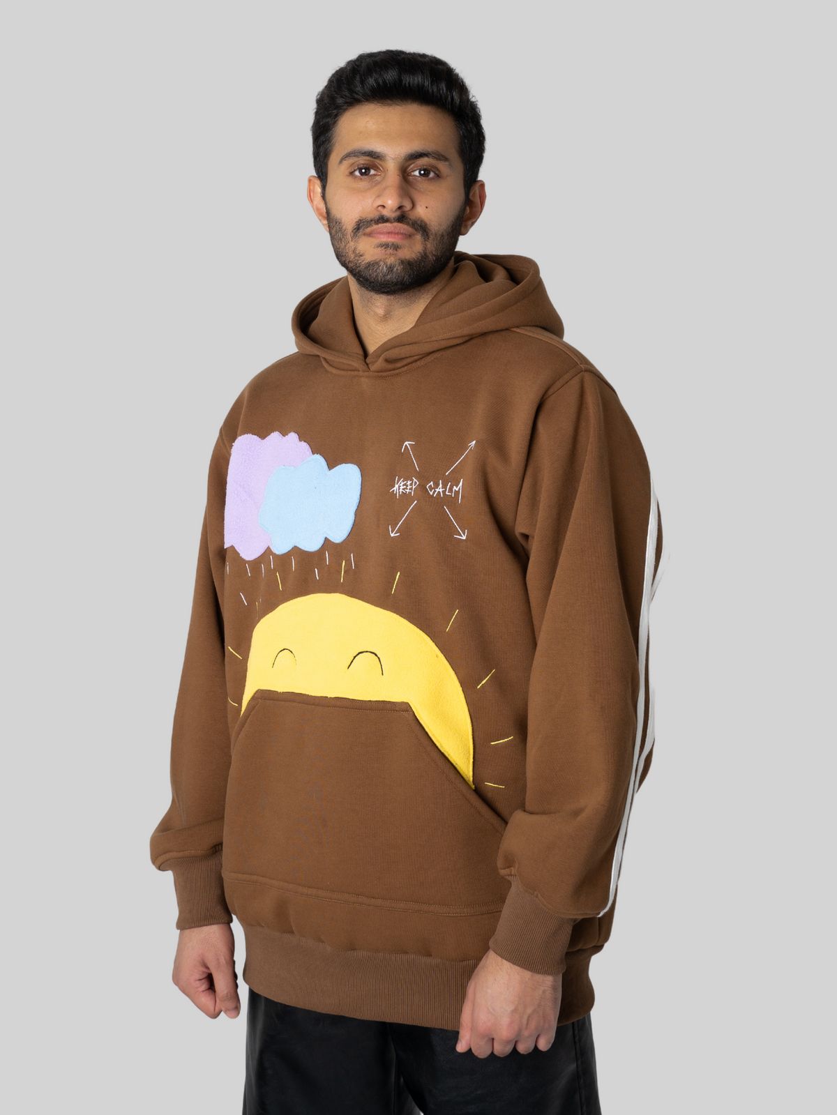 Brown Scenery Hoodie - image 1