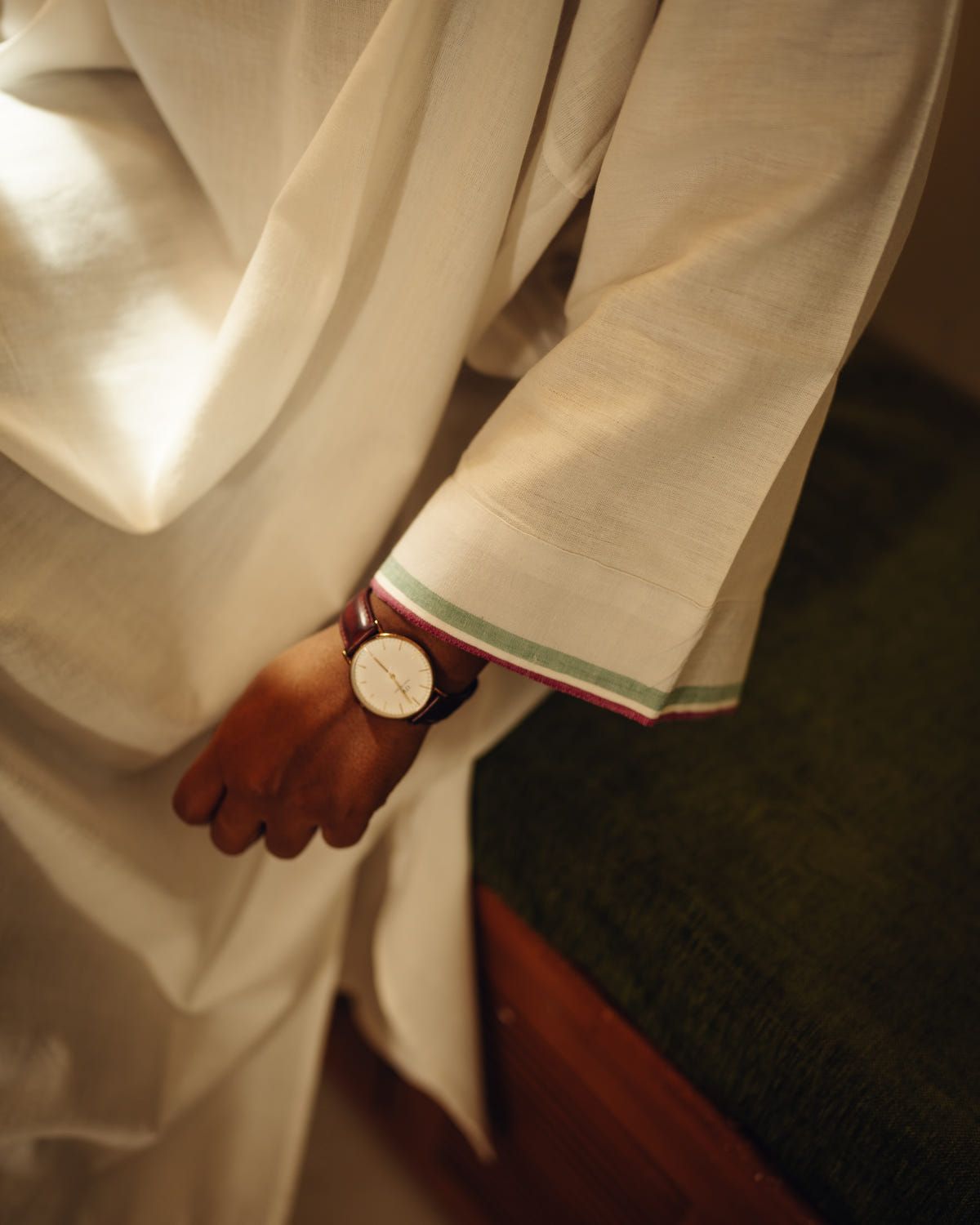 Oversized kurta - White - image 3