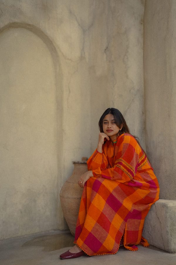 Tree and Poetry — Parudeesa Dress