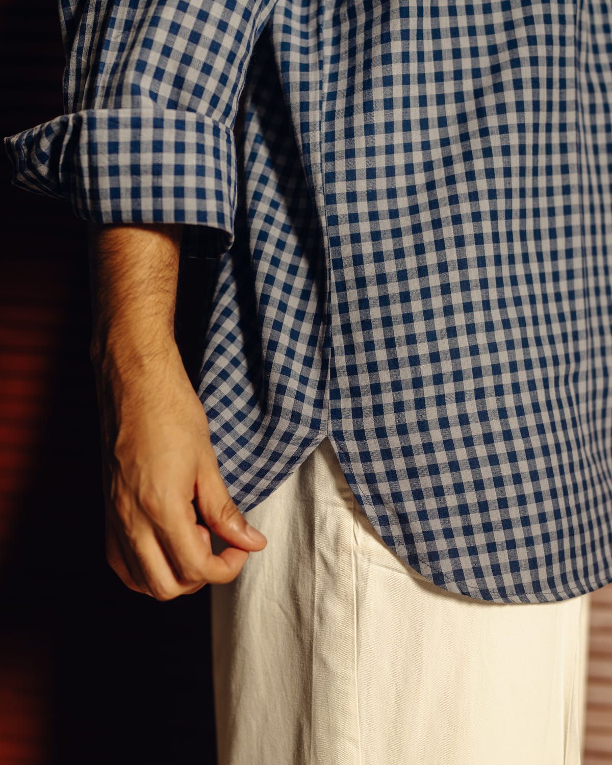 Blueberry checks - full sleeve shirt - image 5