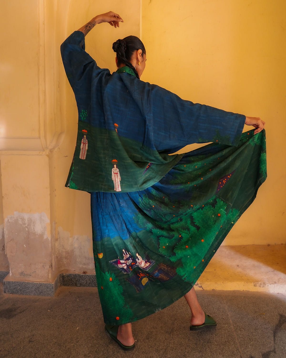 Jaffa orange skirt - image 4