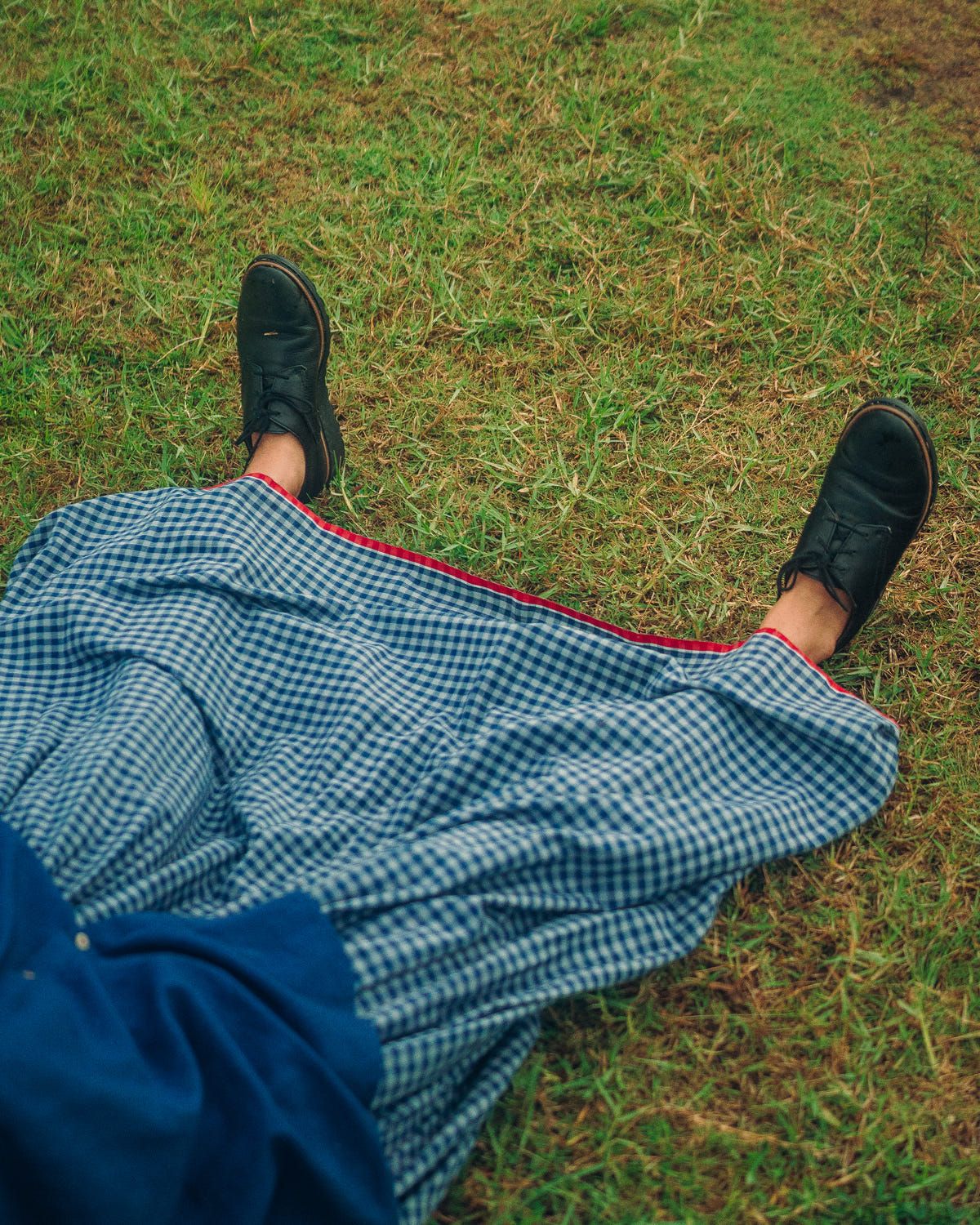Blueberry checks skirt - image 8
