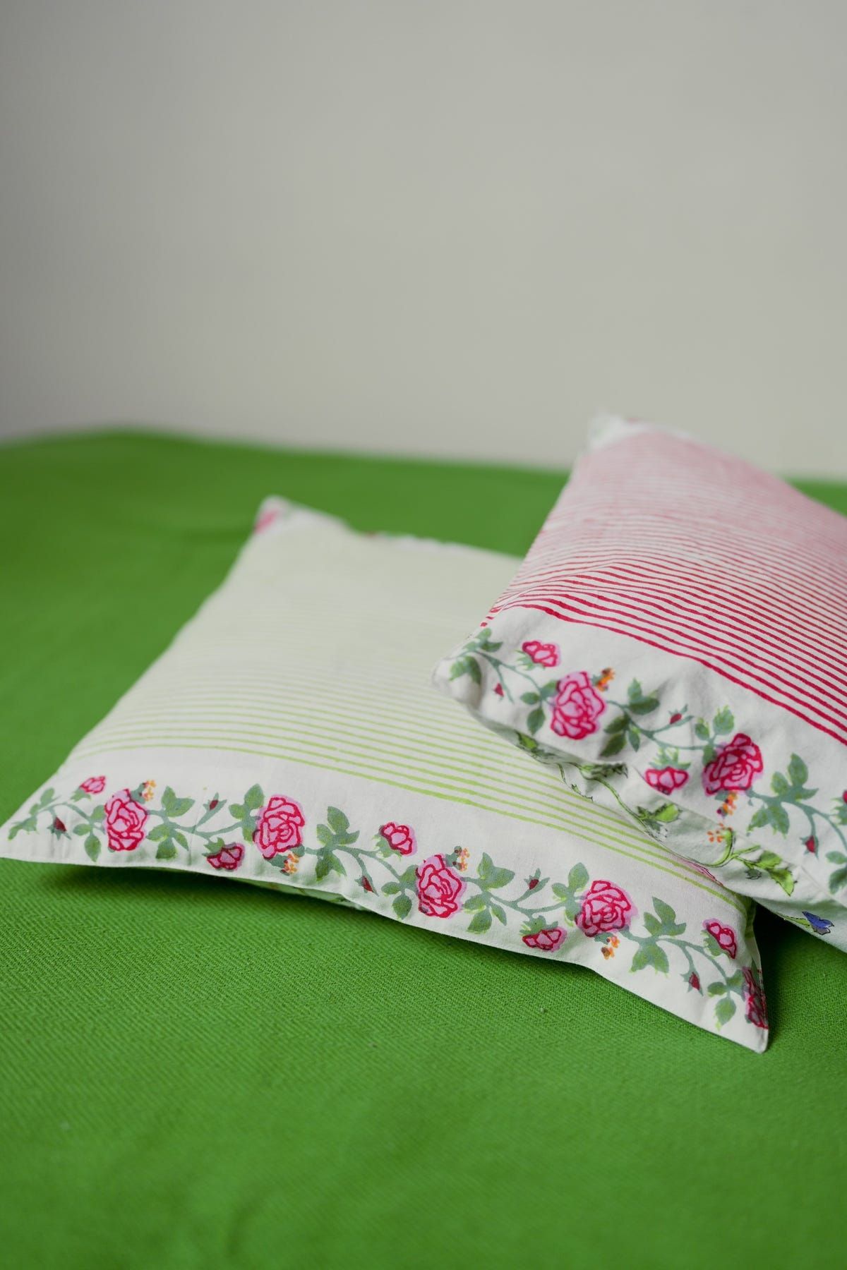 Gulabi Green Double Sided Cushion - image 4
