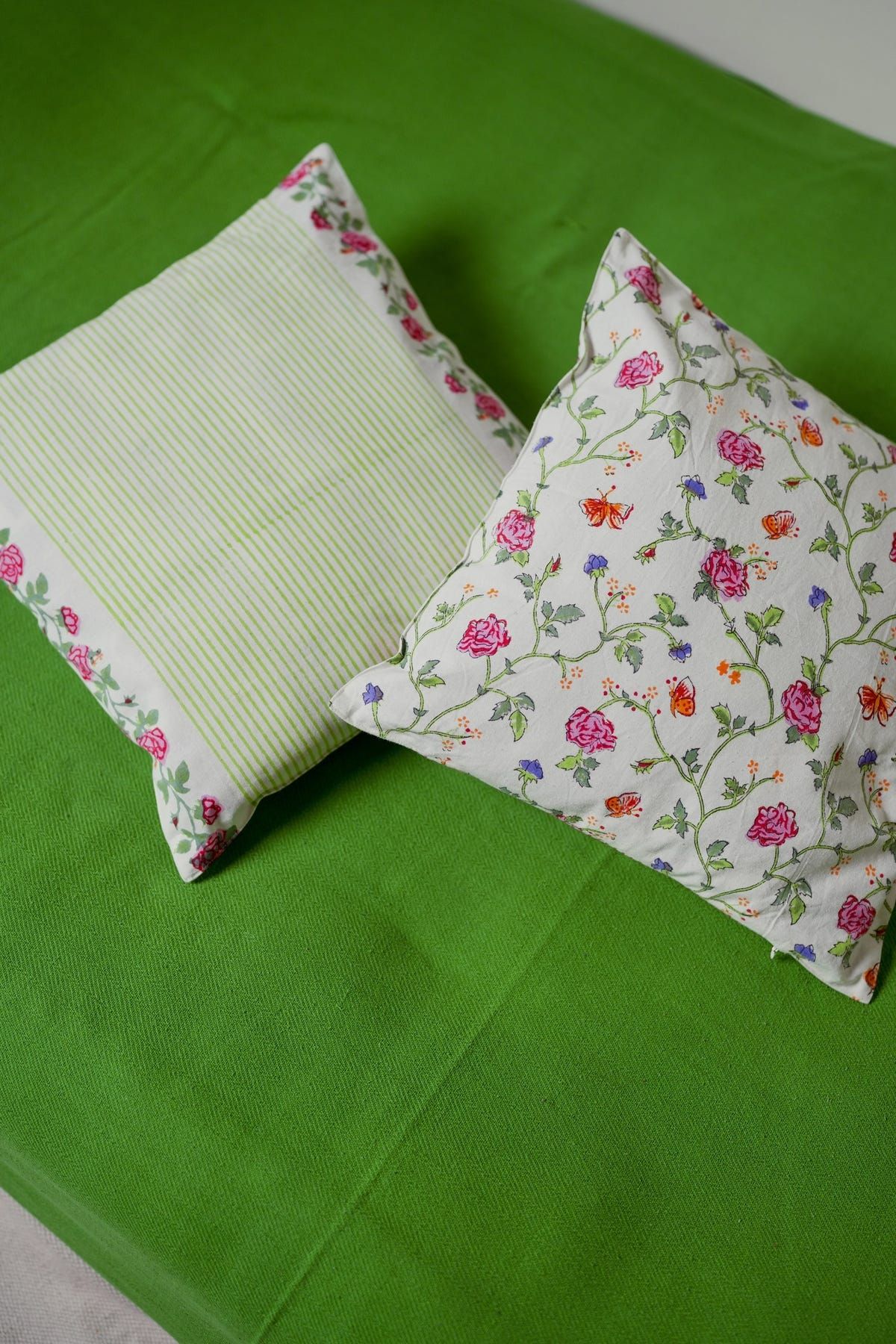 Gulabi Green Double Sided Cushion - image 6