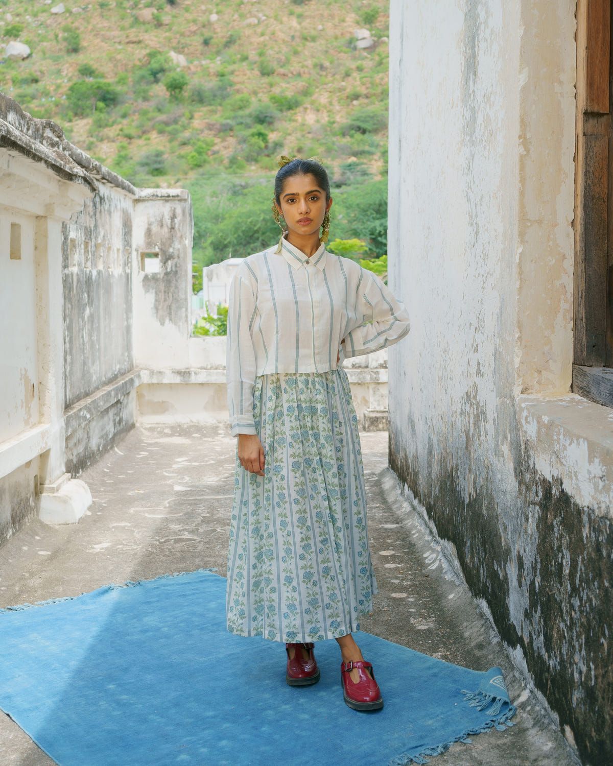 Gulabi Set (Skirt & Shirt) - image 1