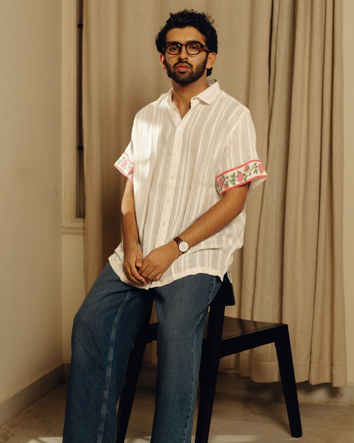 Half sleeves - Gulabi shirt - image 1
