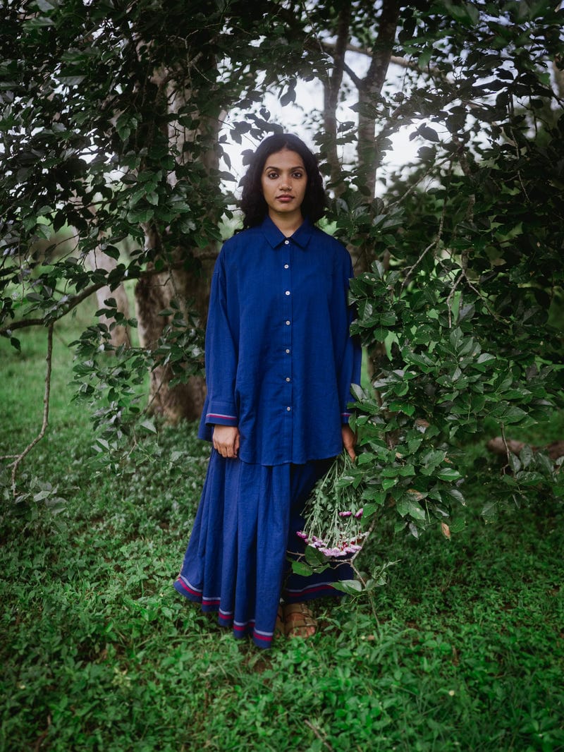 Blueberry skirt set