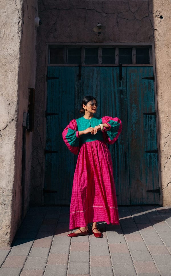Tree and Poetry — Thamanna dress