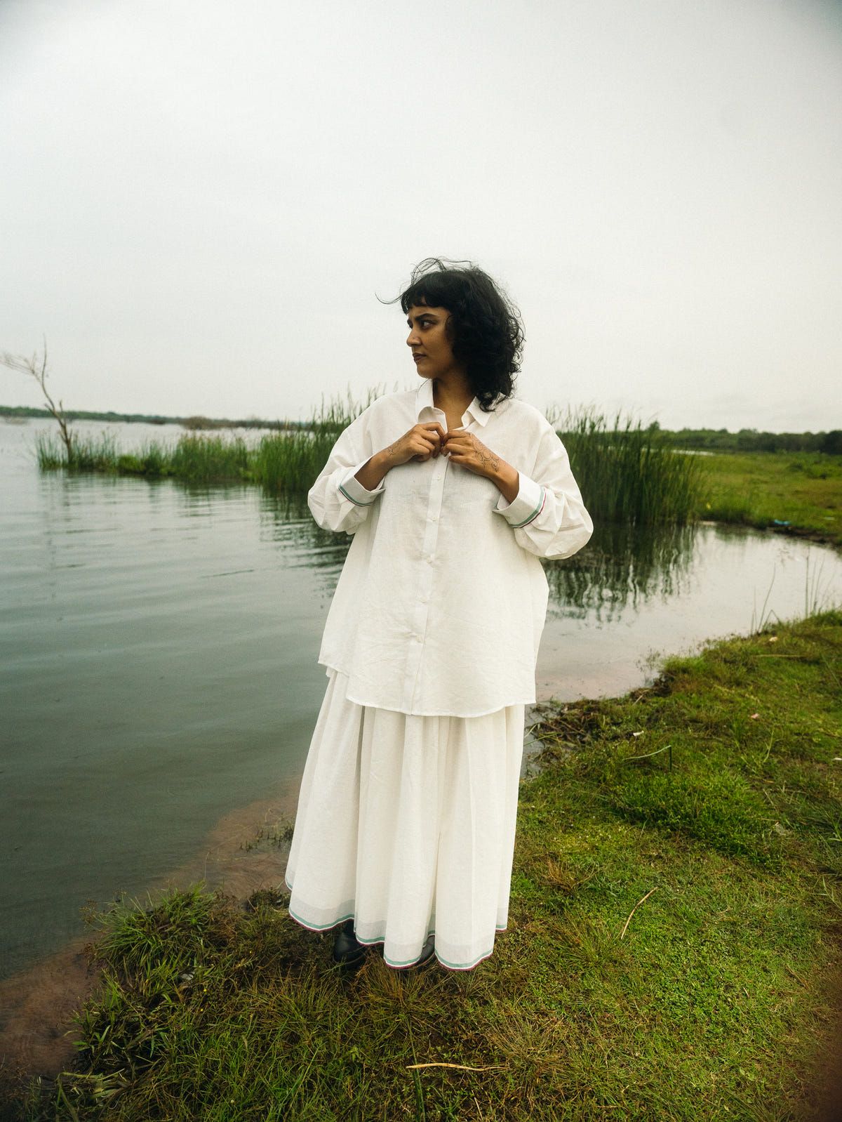 White skirt - image 9