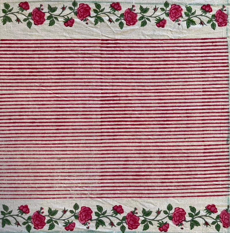 Gulabi Red Double Sided Cushion