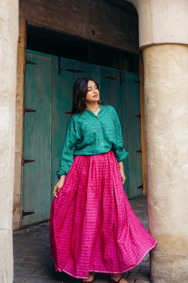Tree and Poetry — Ismat Skirt